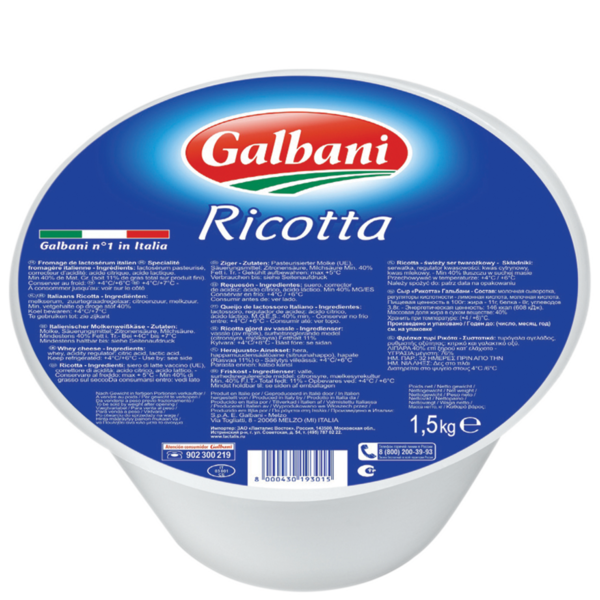 Galbani Ricotta 50% Fett i. Tr. 1,5kg