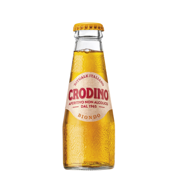 Crodino alkoholfreier Bitter, 8 Flaschen X 0,098 Liter