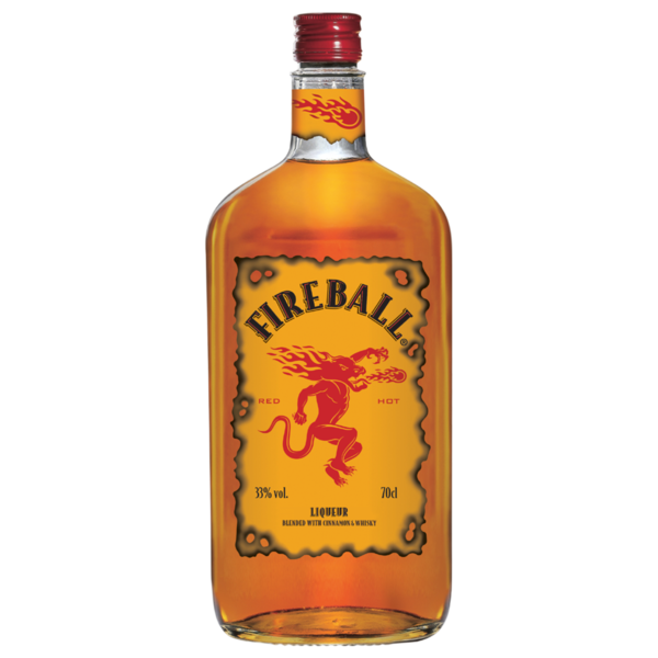 Fireball Likör mit Whiskey 33% Vol., 0,7-l-Flasche