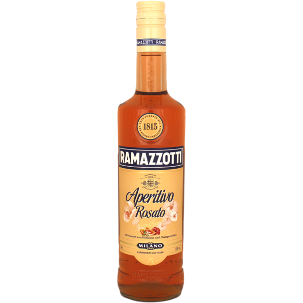 Ramazzotti Aperitivo Rosato 15% Vol., 0,7-l-Flasche